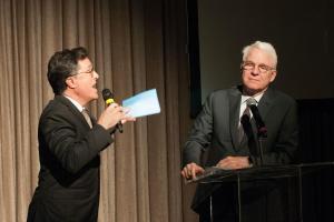 Stephen Colbert, Steve Martin