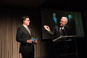 Stephen Colbert, Steve Martin