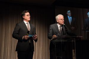 Stephen Colbert, Steve Martin