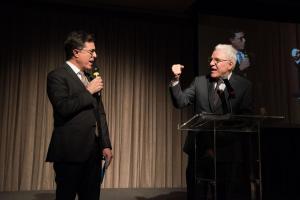 Stephen Colbert, Steve Martin